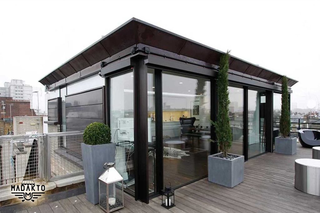 اتاق شیشه ای - ماداکتو سایه - گروه صنعتی ماداکتو