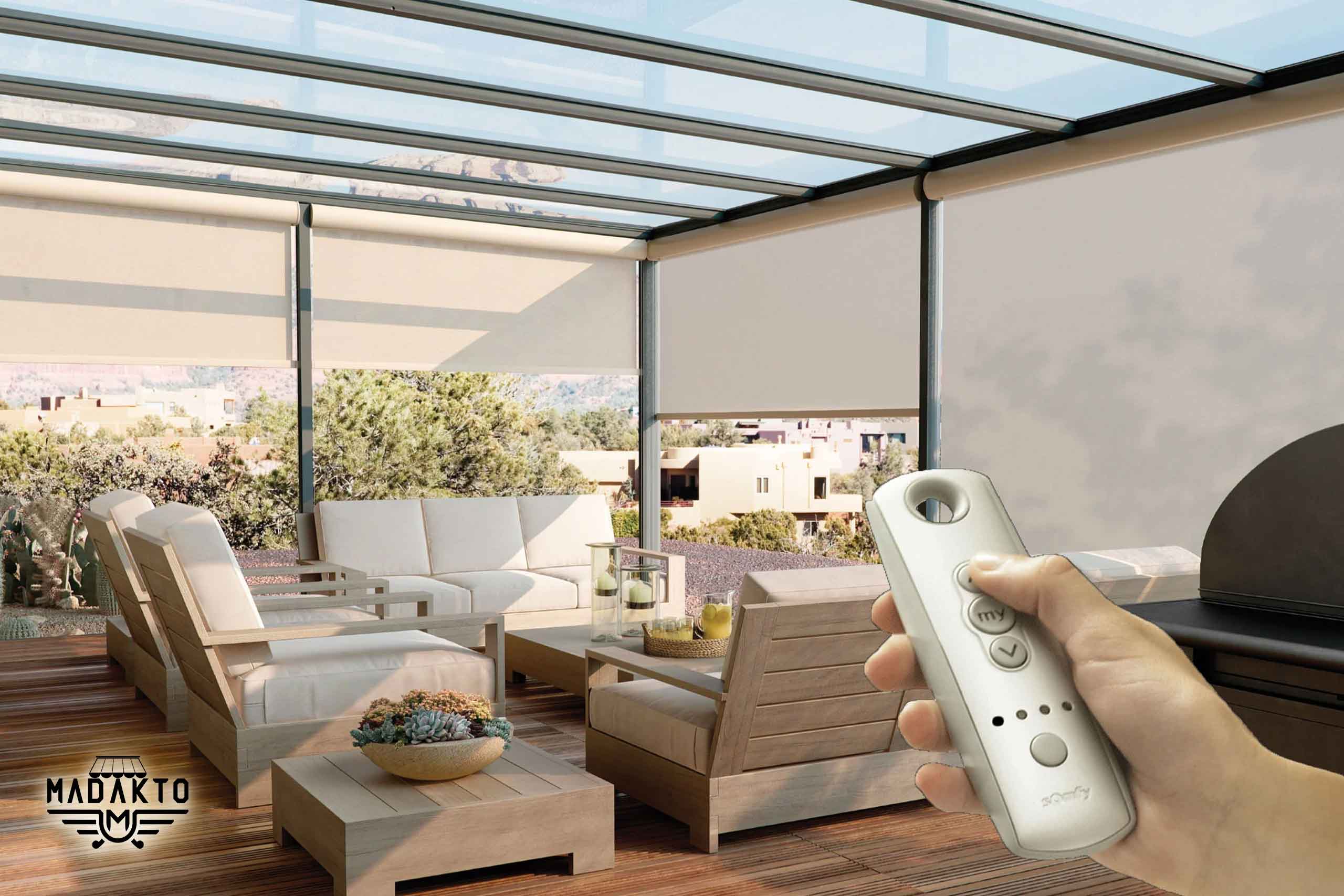 انواع سقف برقی-ماداکتو سایه