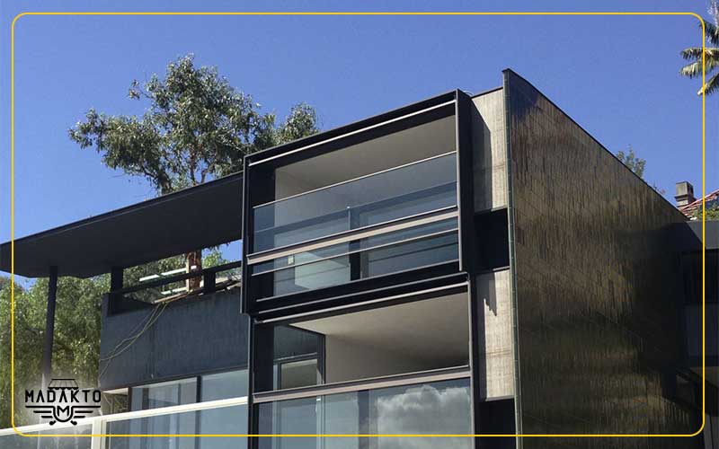 پنجره گیویتینی برقی-ماداکتو سایه