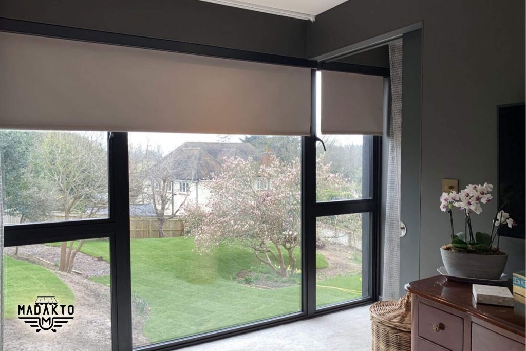 دکوراسیون خانه با پرده برقی - ماداکتو سایه - گروه صنعتی ماداکتو