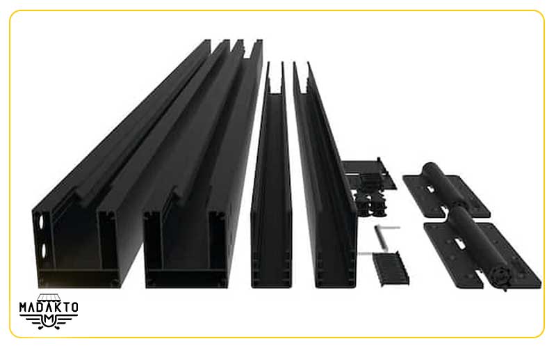 ماداکتو سایه-پنجره گیوتینی برقی-پروفیل آلومینیومی