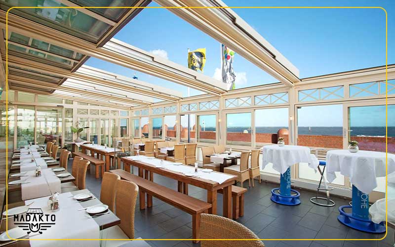 ساخت مغازه شیشه‌ ای - ماداکتو سایه - گروه صنعتی ماداکتو