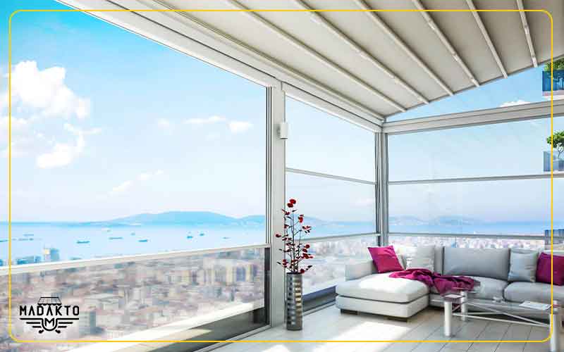 پنجره متحرک گیوتینی-ماداکتو سایه-انواع پنجره برقی