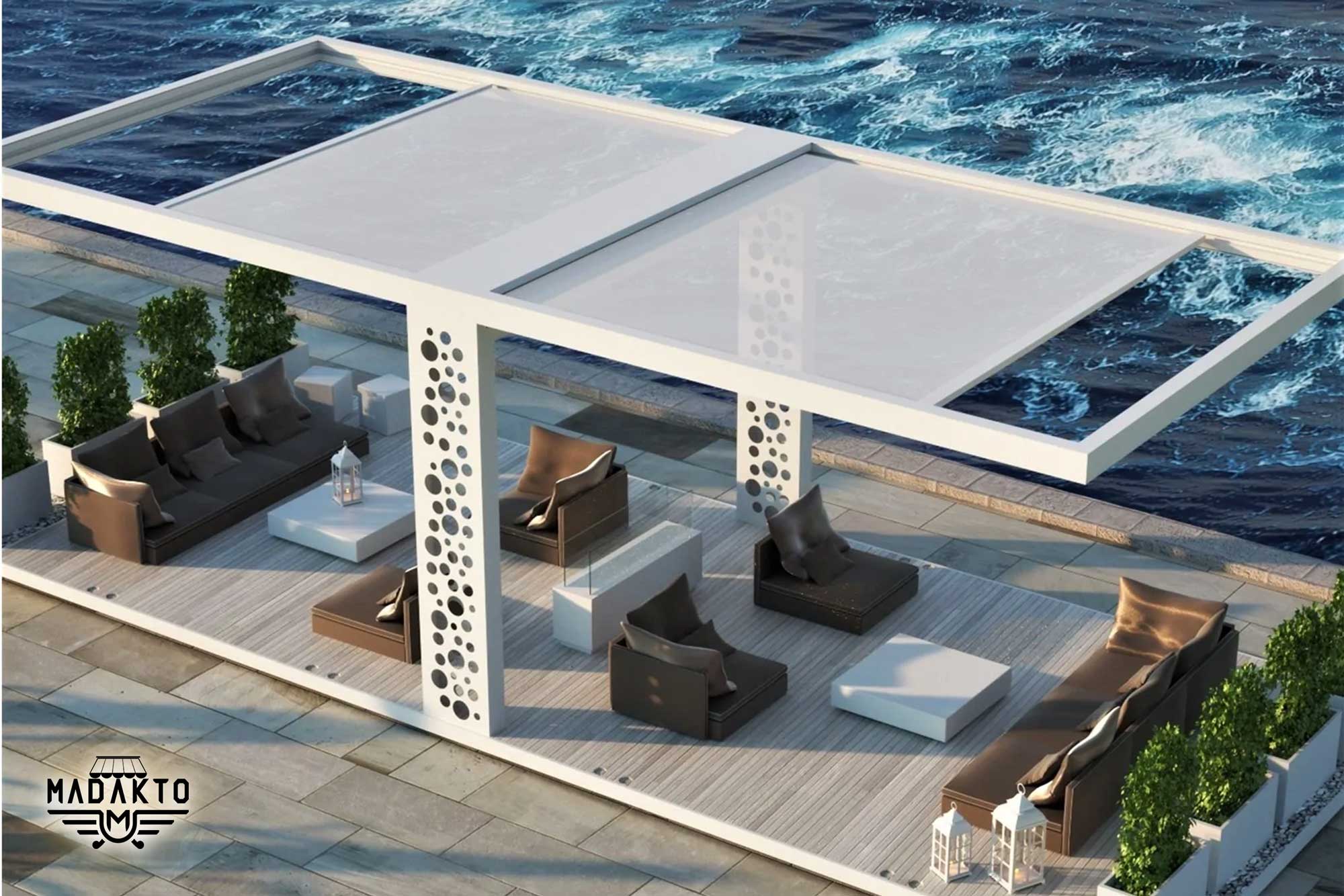 کاربرد سقف برقی-ماداکتو سایه