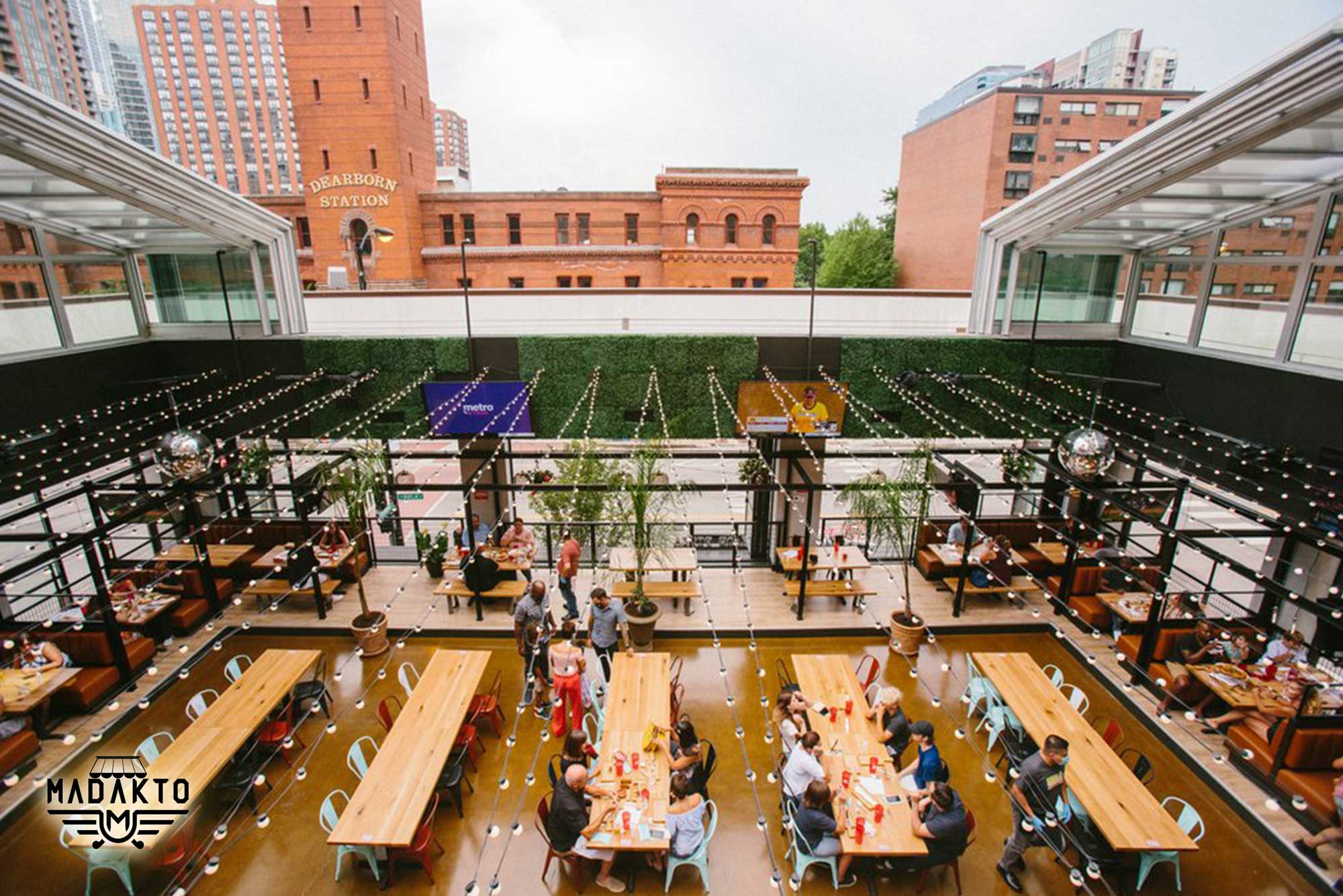 سقف برقی تجاری-ماداکتو سایه